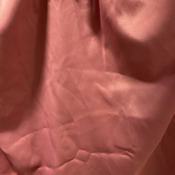 Lane Bryant 30/32 “Mesa Rose” pink satiny camisole with ruched detail - Picture 15 of 16